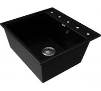 Мойка Zox ZX-GM 09 черная, 510х570х200 мм 544322