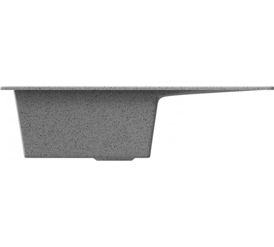 Мойка Zox ZX-GM 05 с крылом, серая, 480х620х180 мм 544297