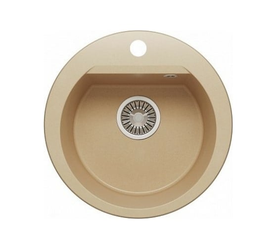 Кухонная мойка Polygran ATOL-460 (№27 Бежевый) 678903