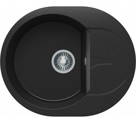 Кухонная мойка Polygran ATOL-620 (№16 Черный) 678958