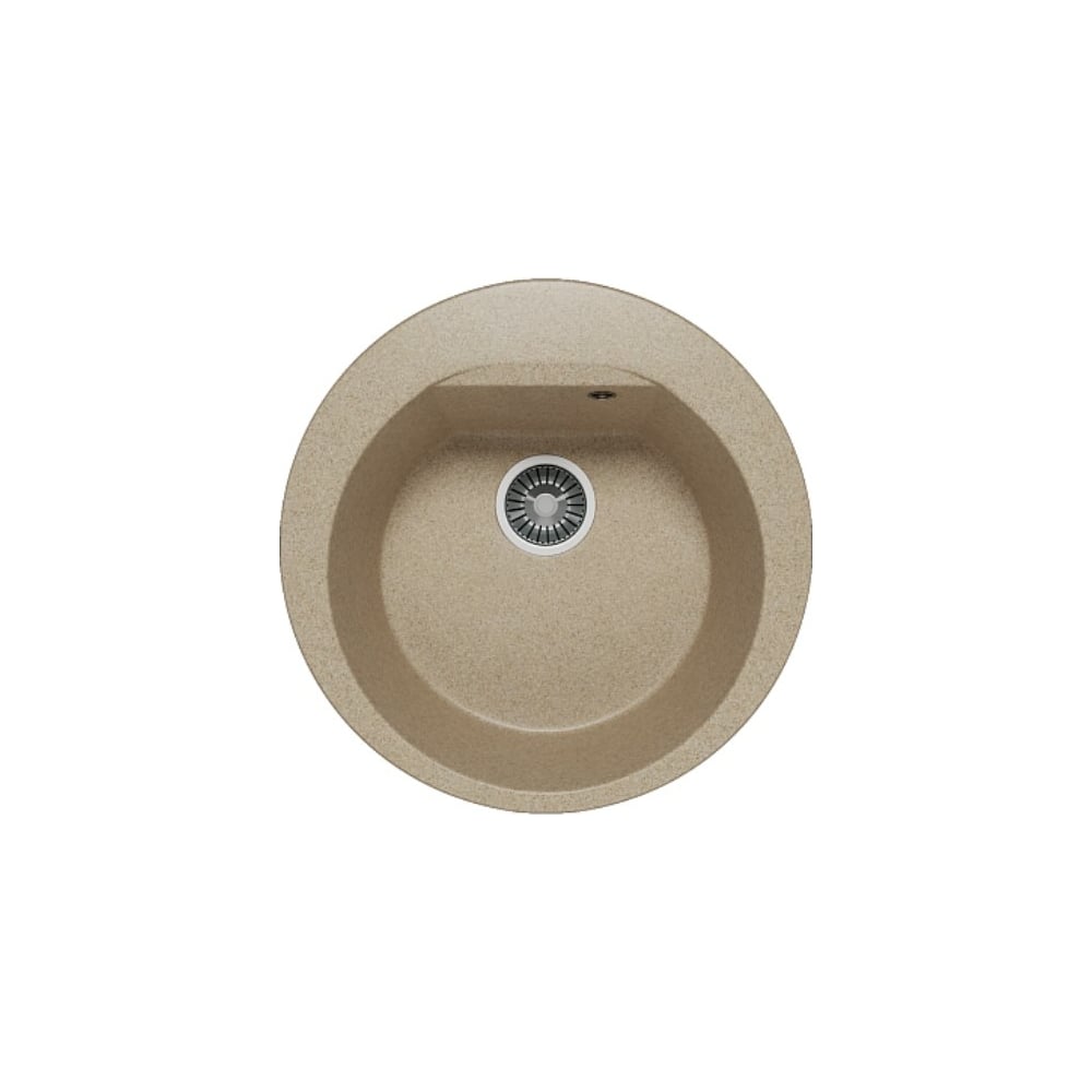 Кухонная мойка Polygran ATOL-520 (№302 Песочный) 627475 - выгодная цена ...