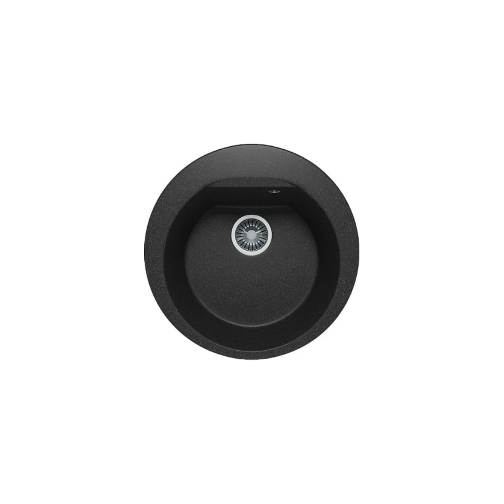 Кухонная мойка Polygran ATOL-520 (№16 Черный) 627444 - выгодная цена ...