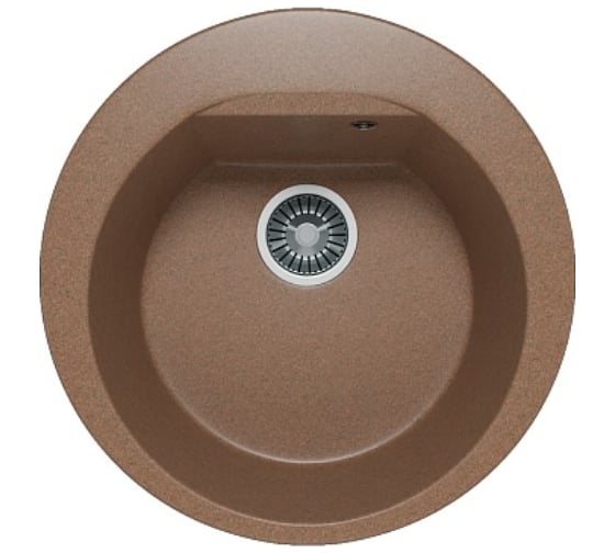 Кухонная мойка Polygran ATOL-520 (№307 Терракот) 627482 1