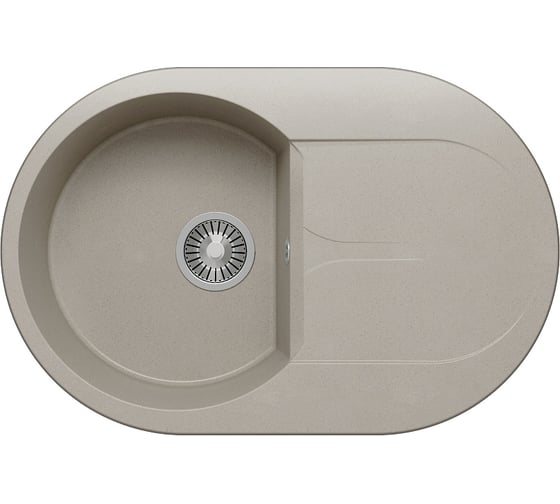 Кухонная мойка Polygran ATOL-760 (№14 Серый) 679009