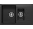 Кухонная мойка Polygran BRIG-770 (№16 Черный) 621404 1