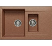 Кухонная мойка Polygran BRIG-770 (№307 Терракот) 621442