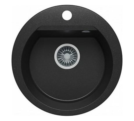 Кухонная мойка Polygran ATOL-460 (№16 Черный) 678897