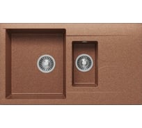 Кухонная мойка Polygran BRIG-870 (№307 Терракот) 627420