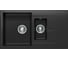 Кухонная мойка Polygran BRIG-870 (№16 Черный) 627383 1