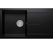 Кухонная мойка Polygran GALS-860 (№16 Черный) 408005