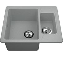 Мойка из искусственного мрамора VIGRO VG501 серый