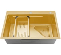 Мойка для кухни GAPPO с коландером GS7246-3