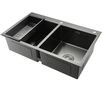 Мойка для кухни GAPPO с коландером GS8350-6