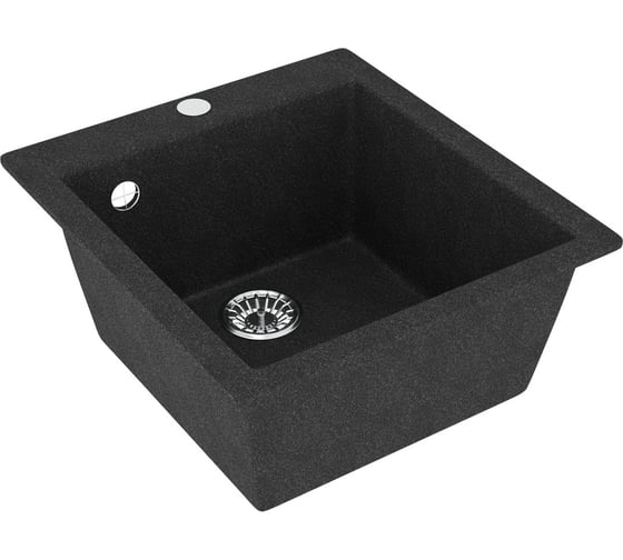 Мойка MIXLINE ML-GM14 антрацит 343, 495х420х190 мм 547627 1