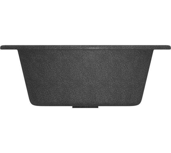 Мойка MIXLINE ML-GM11 круглая, антрацит 343, 500 мм, глубина чаши 180 мм 547624