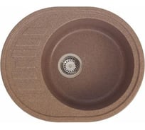 Мойка из мрамора NOVELL Аврора Nl302 терракотовый