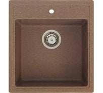 Мойка из мрамора NOVELL Атланта Nl202 терракотовый