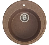 Мойка из мрамора NOVELL Медея Nl105 терракотовый