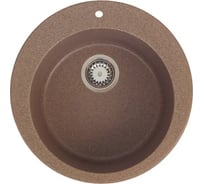 Мойка из мрамора NOVELL Веста Nl104 терракотовый