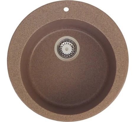 Мойка из мрамора NOVELL Веста Nl104 терракотовый