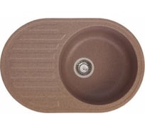 Мойка из мрамора NOVELL Каролина Nl303 терракотовый