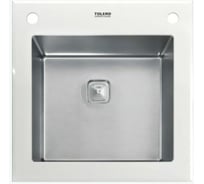 Кухонная мойка Tolero Ceramic Glass TG-500 (Белая) 241978