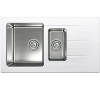 Кухонная мойка Tolero Twist TTS-890K (№923 Белый) 474438