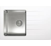 Кухонная мойка Tolero Twist TTS-760 (№923 Белый) 474117