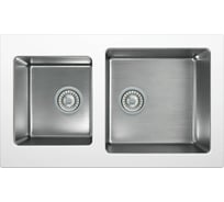 Кухонная мойка Tolero Twist TTS-840 (№923 Белый) 474278