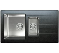 Кухонная мойка Tolero Twist TTS-890K (№911 Черный) 474469