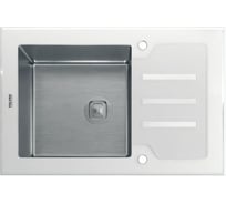 Кухонная мойка Tolero Ceramic Glass TG-660 (Белая) 208728