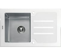 Кухонная мойка Tolero Ceramic Glass TG-780 (Белая) 129610
