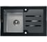 Кухонная мойка Tolero Ceramic Glass TG-780 (Чёрная) 998569 1