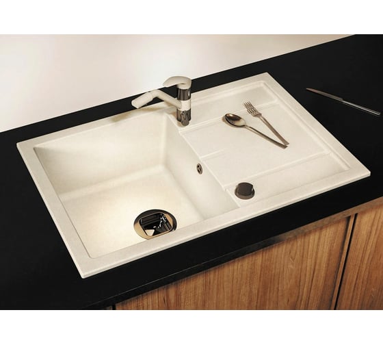 Кухонная мойка Tolero Classic R-112 (№001 Серый металлик) 825088