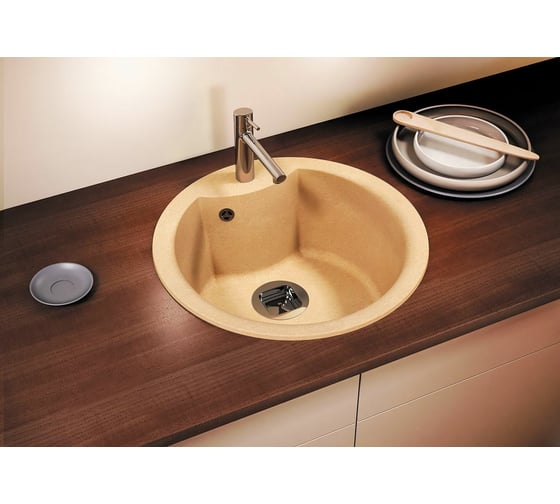 Кухонная мойка Tolero Classic R-108E (№923 Белый) 157349