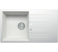 Кухонная мойка Tolero Loft TL-750 (№923 Белый) 473714