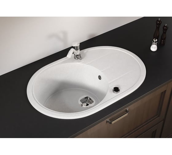 Кухонная мойка Tolero Classic R-116 (№001 Серый металлик) 472977