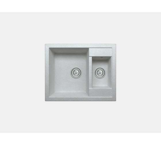 Кухонная мойка Tolero Classic R-109 (№001 Серый металлик) 765544 1
