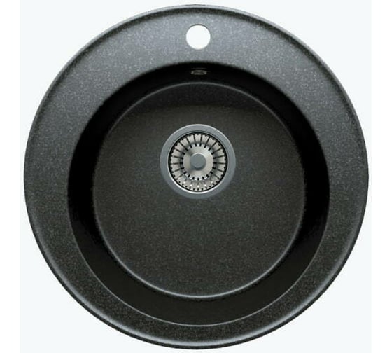 Кухонная мойка Tolero Classic R-108 (№911 Черный) 765445