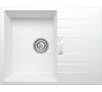 Кухонная мойка Tolero Loft TL-650 (№923 Белый) 473639