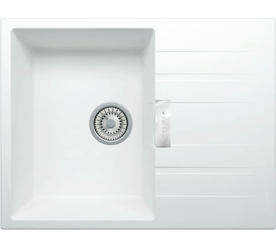 Кухонная мойка Tolero Loft TL-650 (№923 Белый) 473639