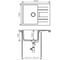 Кухонная мойка Tolero Loft TL-650 (№923 Белый) 473639 2