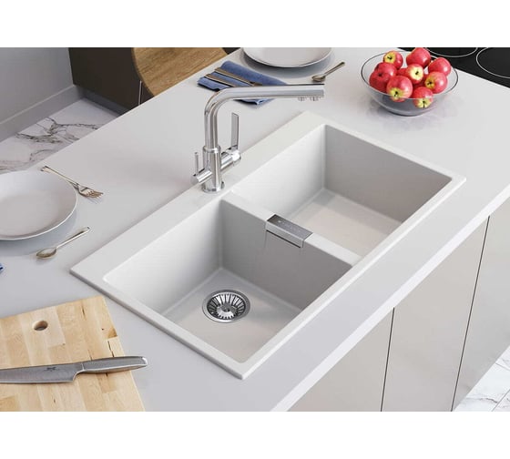 Кухонная мойка Tolero Loft TL-862 (№911 Черный) 473981