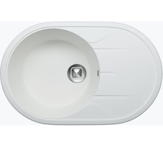 Кухонная мойка Tolero Classic R-116 (№923 Белый) 472915 1