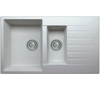 Кухонная мойка Tolero Classic R-118 (№001 Серый металлик) 473530