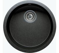 Кухонная мойка Tolero Classic R-104 (№911 Черный) 67302
