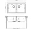 Кухонная мойка Tolero Loft TL-862 (№001 Серый металлик) 474018 2