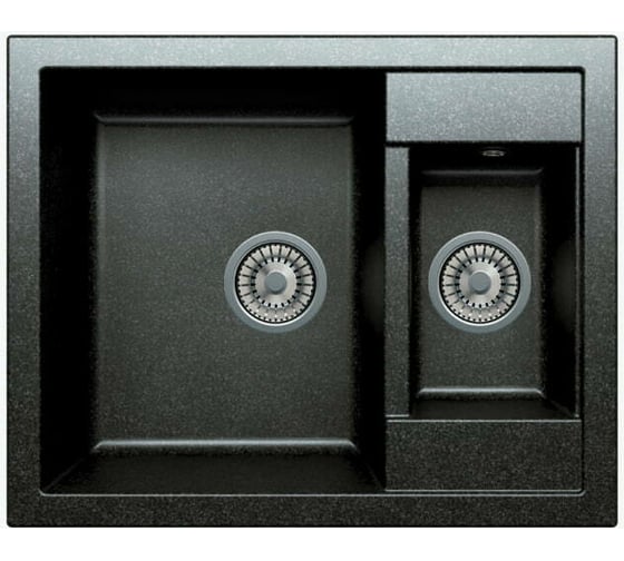 Кухонная мойка Tolero Classic R-109 (№911 Черный) 765605