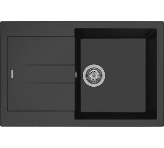 Мойка LONGRAN Amanda AMG780.500, Black Matt AMG780.500 - 26 1