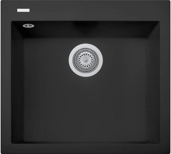 Мойка LONGRAN Cube CUG560.500, Black Matt CUG560.500 - 26 1